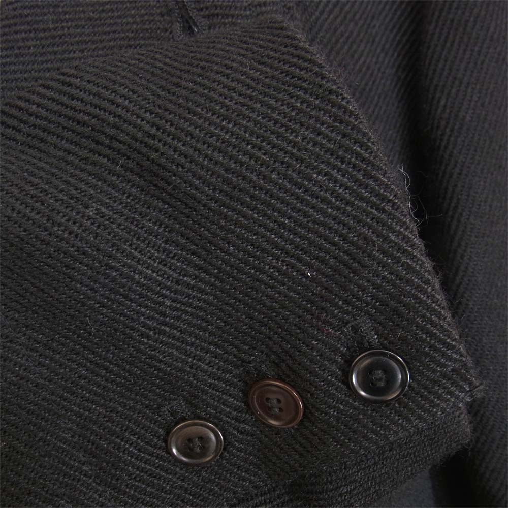 VISVIM ビズビム 15AW 0115205013001 ASCOT MORNING COAT GORE WINDSTOPPER 綾織 モーニング コート ブラック系 1【新古品】【未使用】【中古】