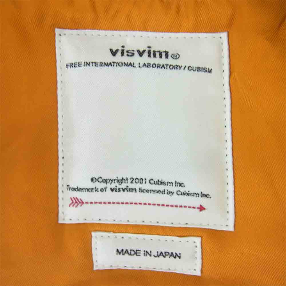 VISVIM ビズビム 20AW 0120205013018 THORSON 高密度 アーミーツイル フライト ジャケット ブラック ブラック系 1【新古品】【未使用】【中古】