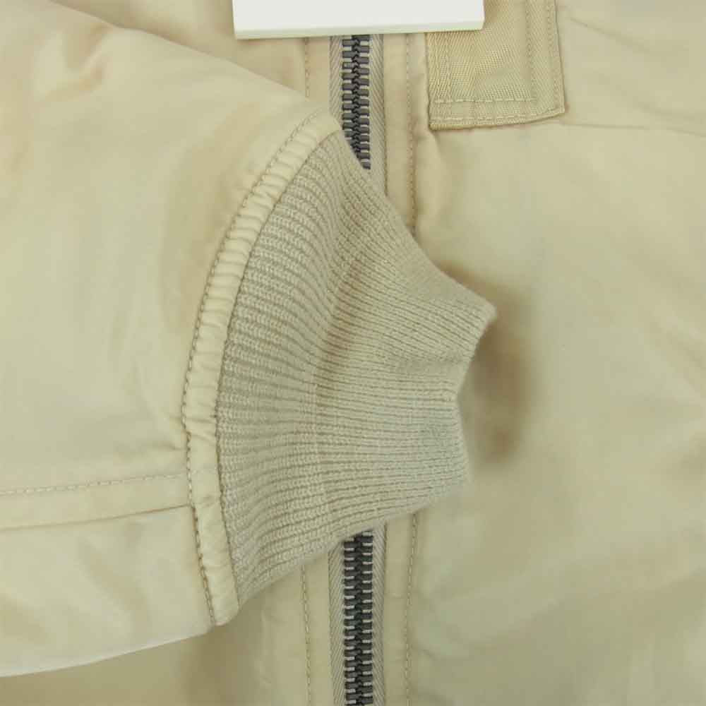 VISVIM ビズビム 21SS 0121105013019 THORSONⅡ 高密度 アーミーツイル フライト ジャケット アイボリー オフホワイト系 4【新古品】【未使用】【中古】