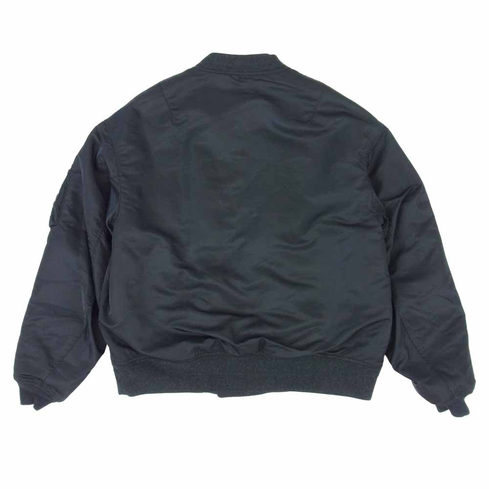 VISVIM ビズビム 21SS 0121105013019 THORSONⅡ 高密度 アーミーツイル フライト ジャケット ブラック ブラック系 4【新古品】【未使用】【中古】