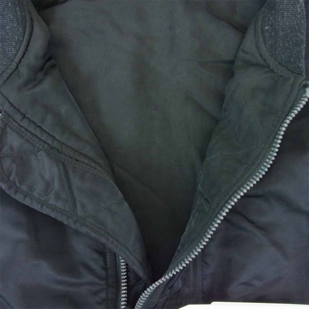 VISVIM ビズビム 21SS 0121105013019 THORSONⅡ 高密度 アーミーツイル フライト ジャケット ブラック ブラック系 4【新古品】【未使用】【中古】