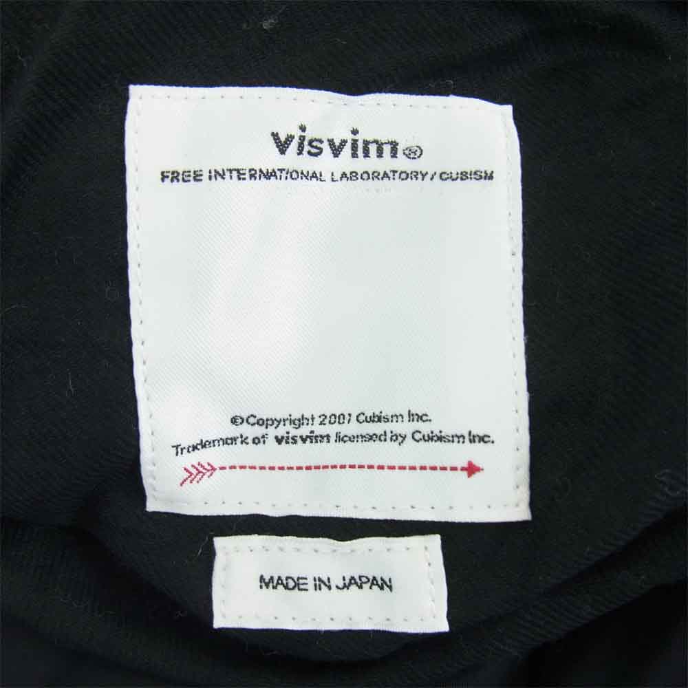 VISVIM ビズビム 21SS 0121105013019 THORSONⅡ 高密度 アーミーツイル フライト ジャケット ブラック ブラック系 4【新古品】【未使用】【中古】
