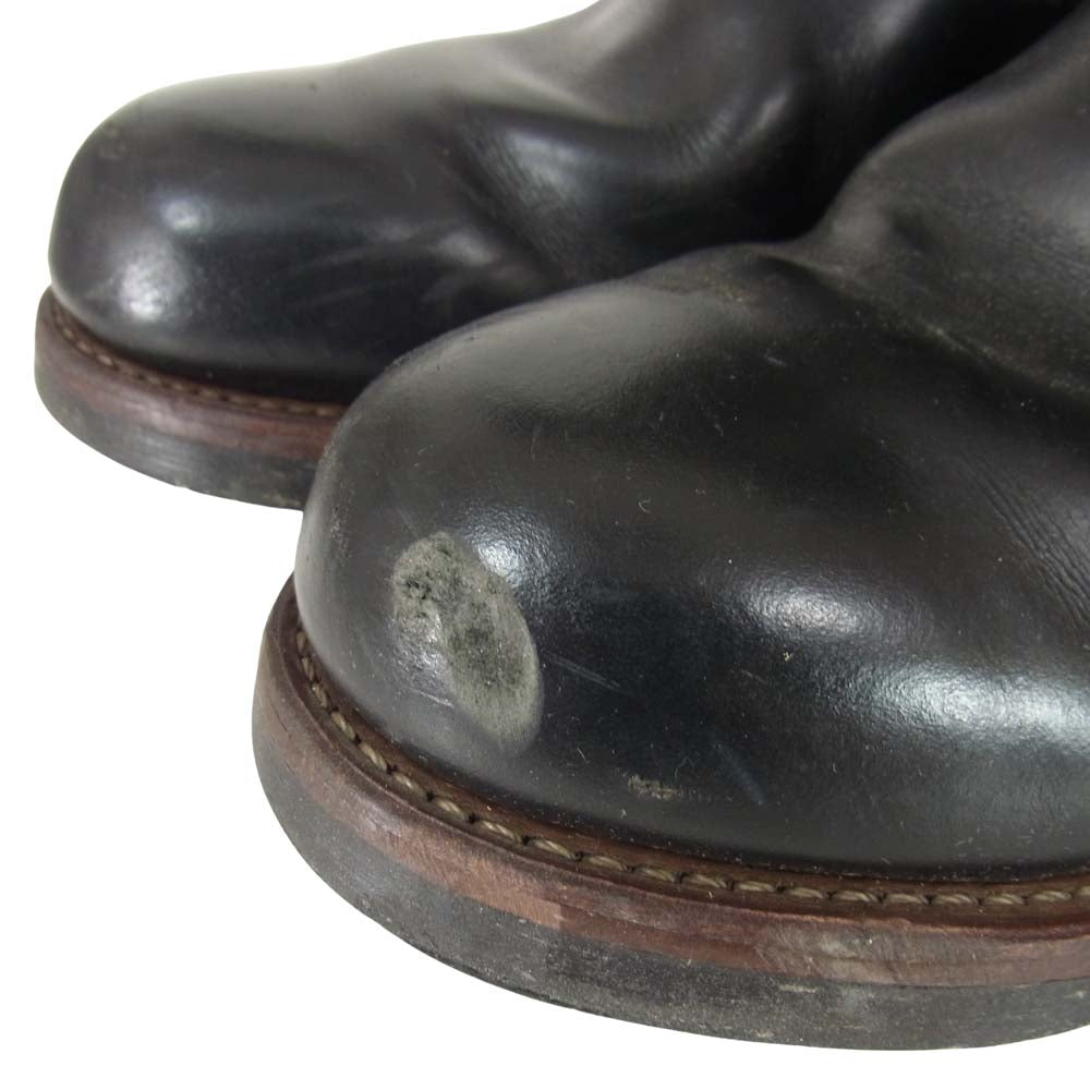 RED WING レッドウィング 2268 Engineer Boots スチール トゥ エンジニア ブーツ ブラック系 9D【中古】