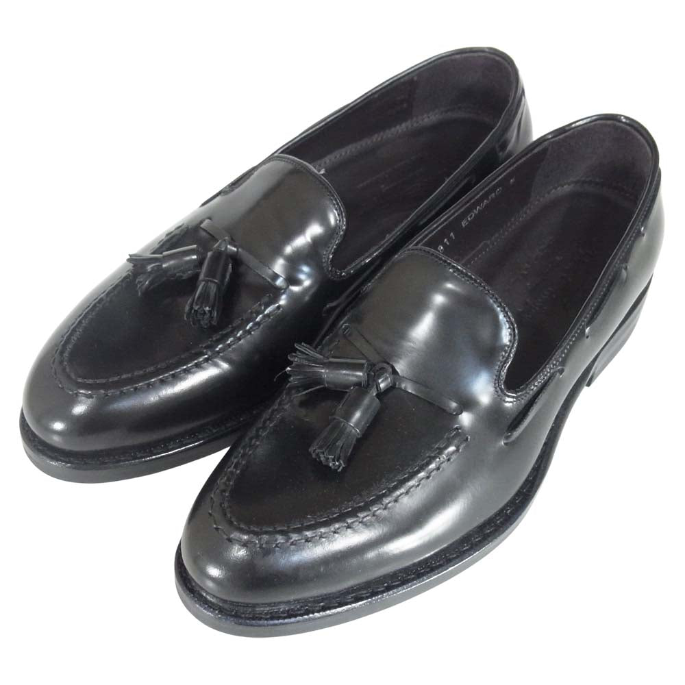 JALAN SRIWIJAYA ジャランスリウァヤ 98811 タッセルローファー シューズ ブラック系 6【新古品】【未使用】【中古】