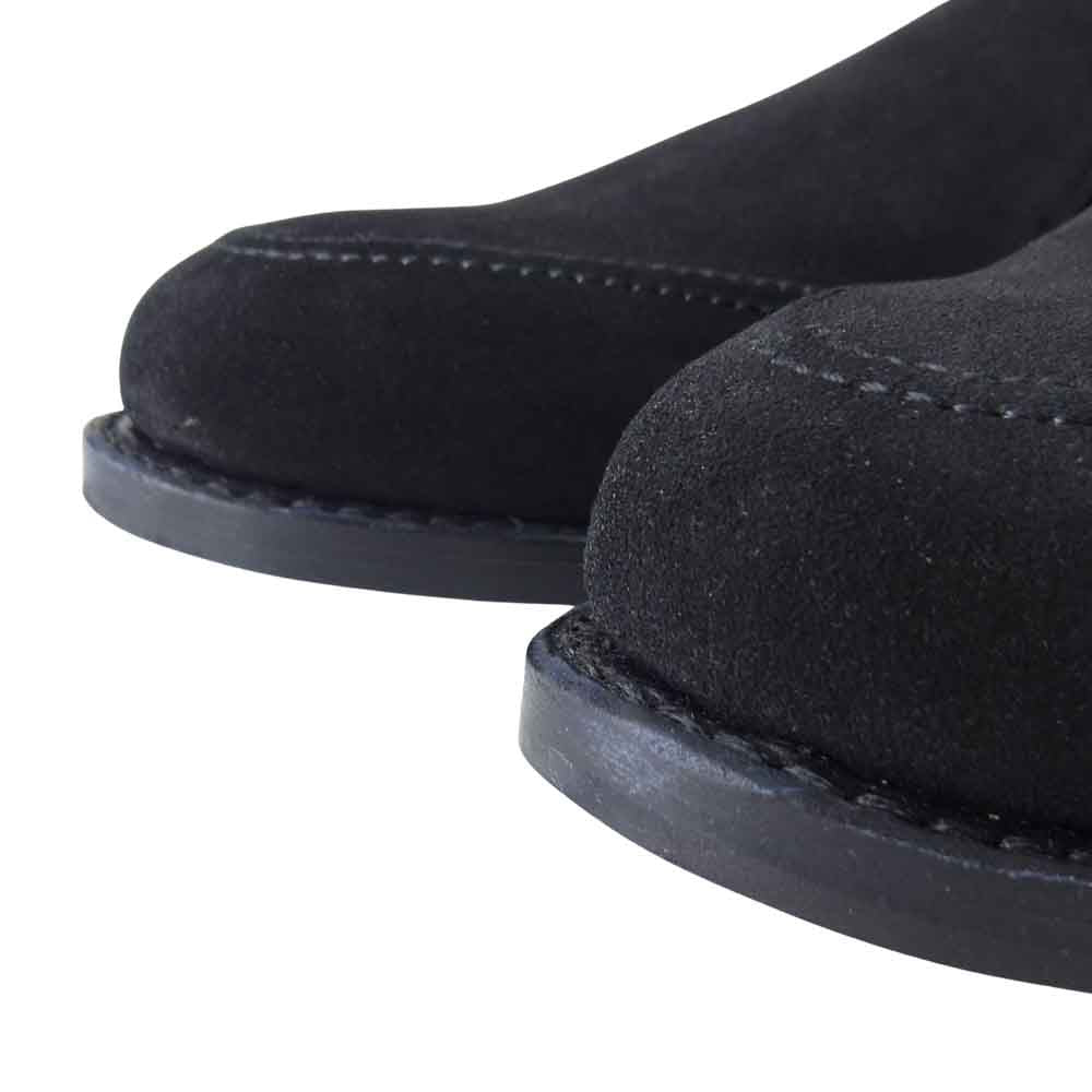 JALAN SRIWIJAYA ジャランスリウァヤ 98920 サイドエラスティック スリッポン シューズ ブラック系 9【新古品】【未使用】【中古】