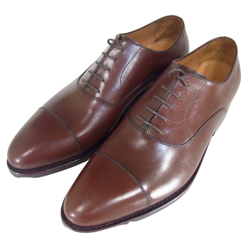 JALAN SRIWIJAYA ジャランスリウァヤ 98321 ストレートチップ ビジネスシューズ CASTAGNACALF 9【新古品】【未使用】【中古】