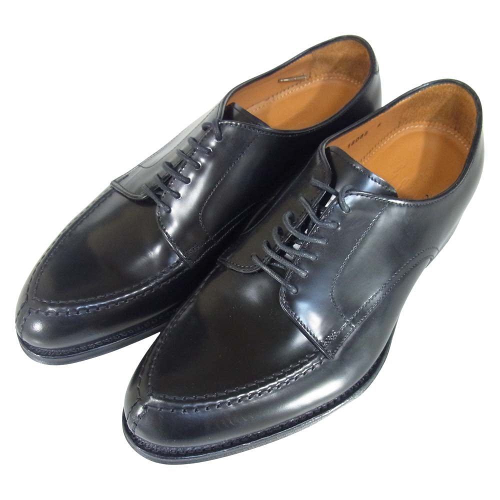 JALAN SRIWIJAYA ジャランスリウァヤ 98313 Vチップ ビジネスシューズ ブラック系 6【新古品】【未使用】【中古】