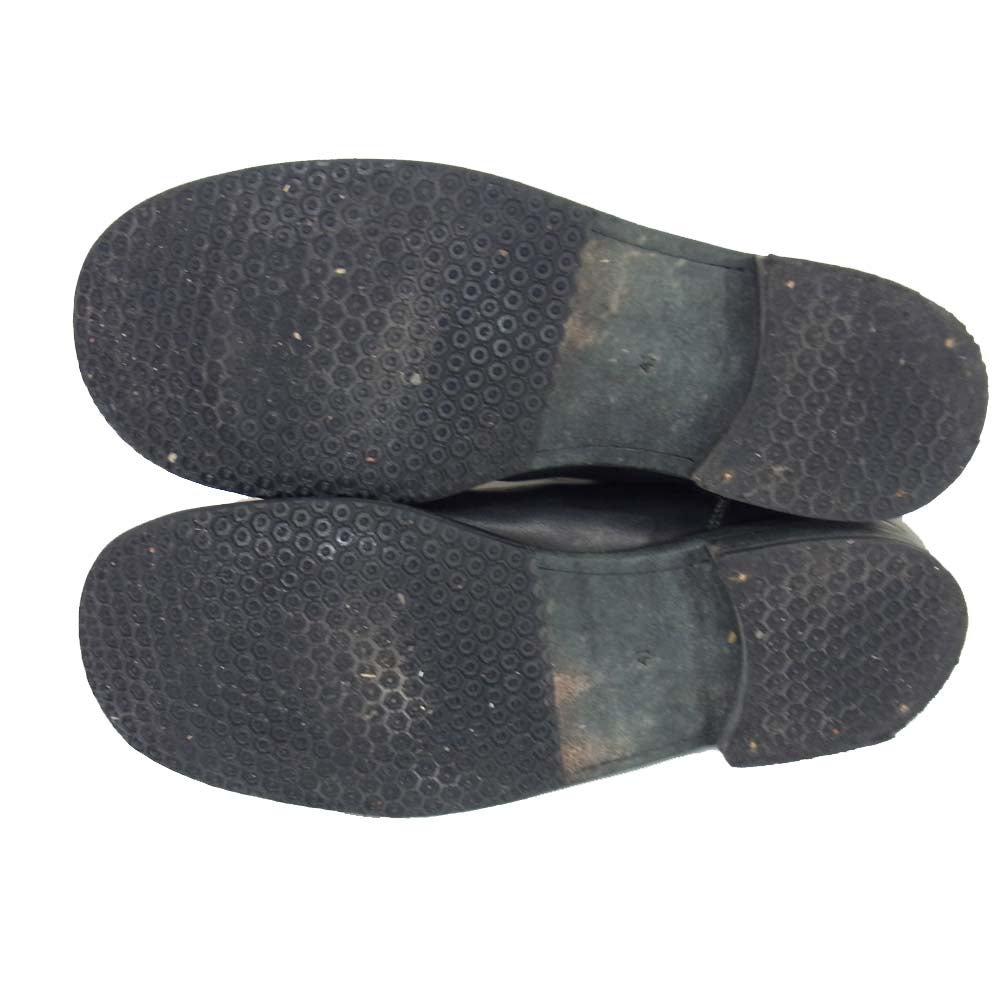 GUIDI グイディ バック ジップ ブーツ ブラック系 41【中古】