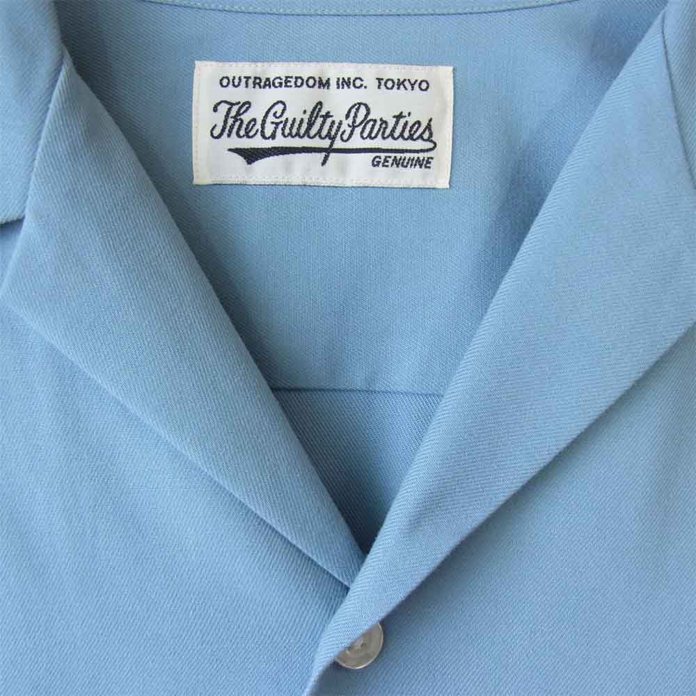 WACKO MARIA ワコマリア 50S SHIRT S/S オープンカラー テンセル