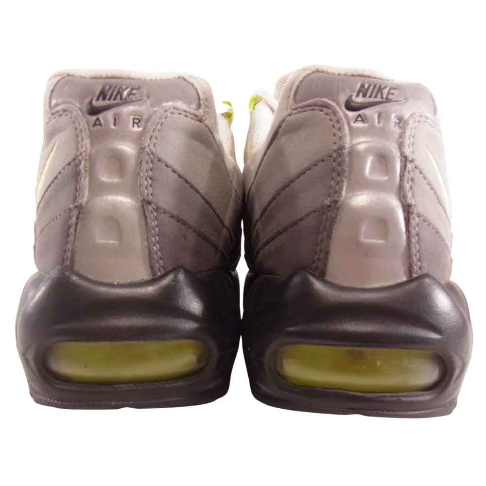 NIKE ナイキ 554970-071 AIR MAX 95 OG エアマックス イエローグラデ ホワイト系×グレー系×イエロー系 27ｃｍ【中古】