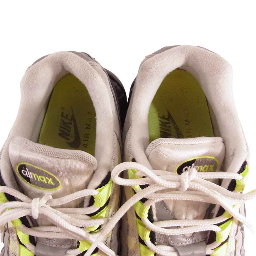 NIKE ナイキ 554970-071 AIR MAX 95 OG エアマックス イエローグラデ ホワイト系×グレー系×イエロー系 27ｃｍ【中古】