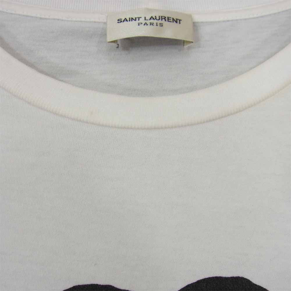 SAINT LAURENT サンローラン 16SS 378983 Y2YC1 ブラッドラスター ヴァンパイア Tシャツ ホワイト系 S【中古】