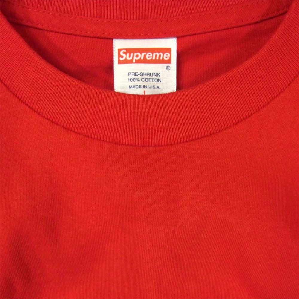 Supreme シュプリーム 19AW 未使用品 Bandana Box Logo Tee バンダナ ボックスロゴ 半袖 Tシャツ レッド系 L【極上美品】【中古】