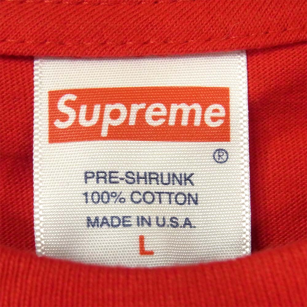 Supreme シュプリーム 19AW 未使用品 Bandana Box Logo Tee バンダナ ボックスロゴ 半袖 Tシャツ レッド系 L【極上美品】【中古】