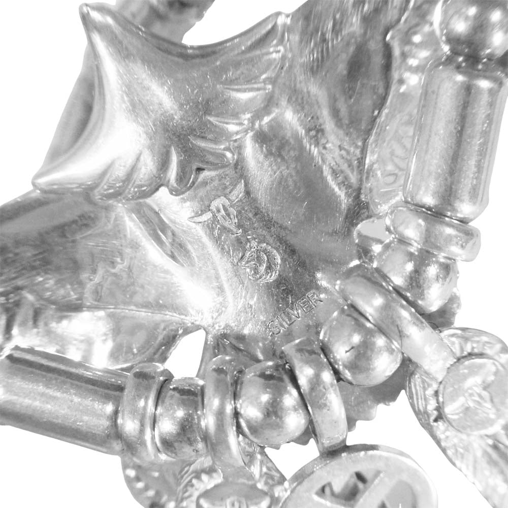 タディアンドキング SV 中イーグル ホイール フェザー 中空ビーズ