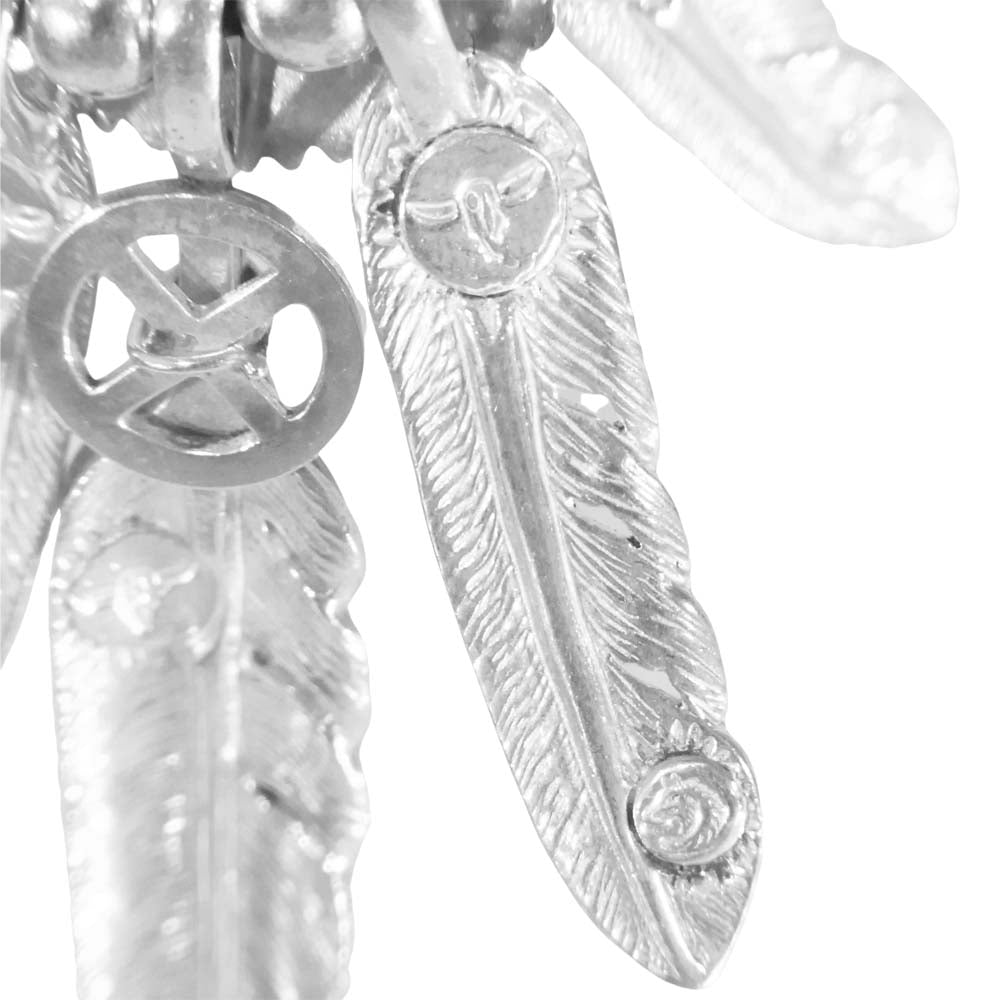 タディアンドキング SV 中イーグル ホイール フェザー 中空ビーズ