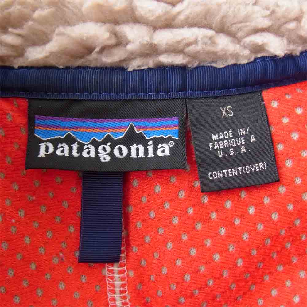 patagonia パタゴニア 23024 クラシック レトロ カーディガン ナチュラル フリース ジャケット ベージュ系 XL