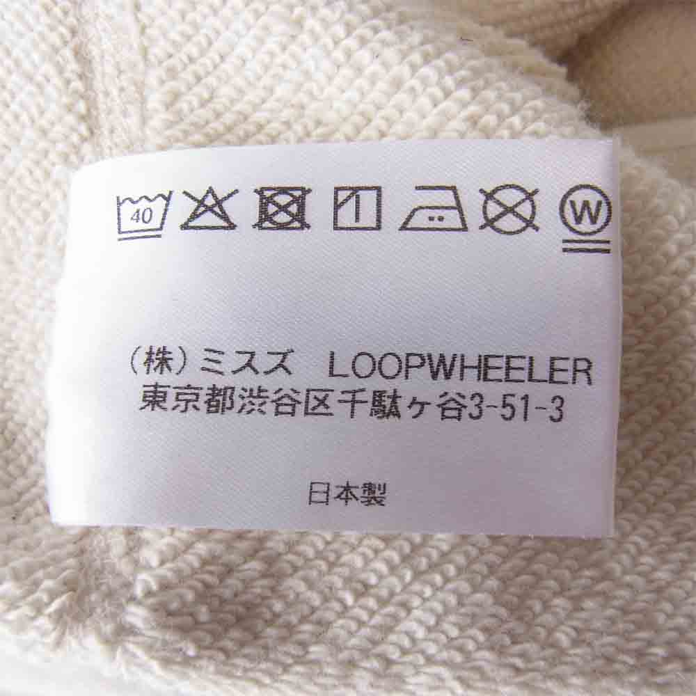 ループウィラー オフホワイト×グレー L【中古】