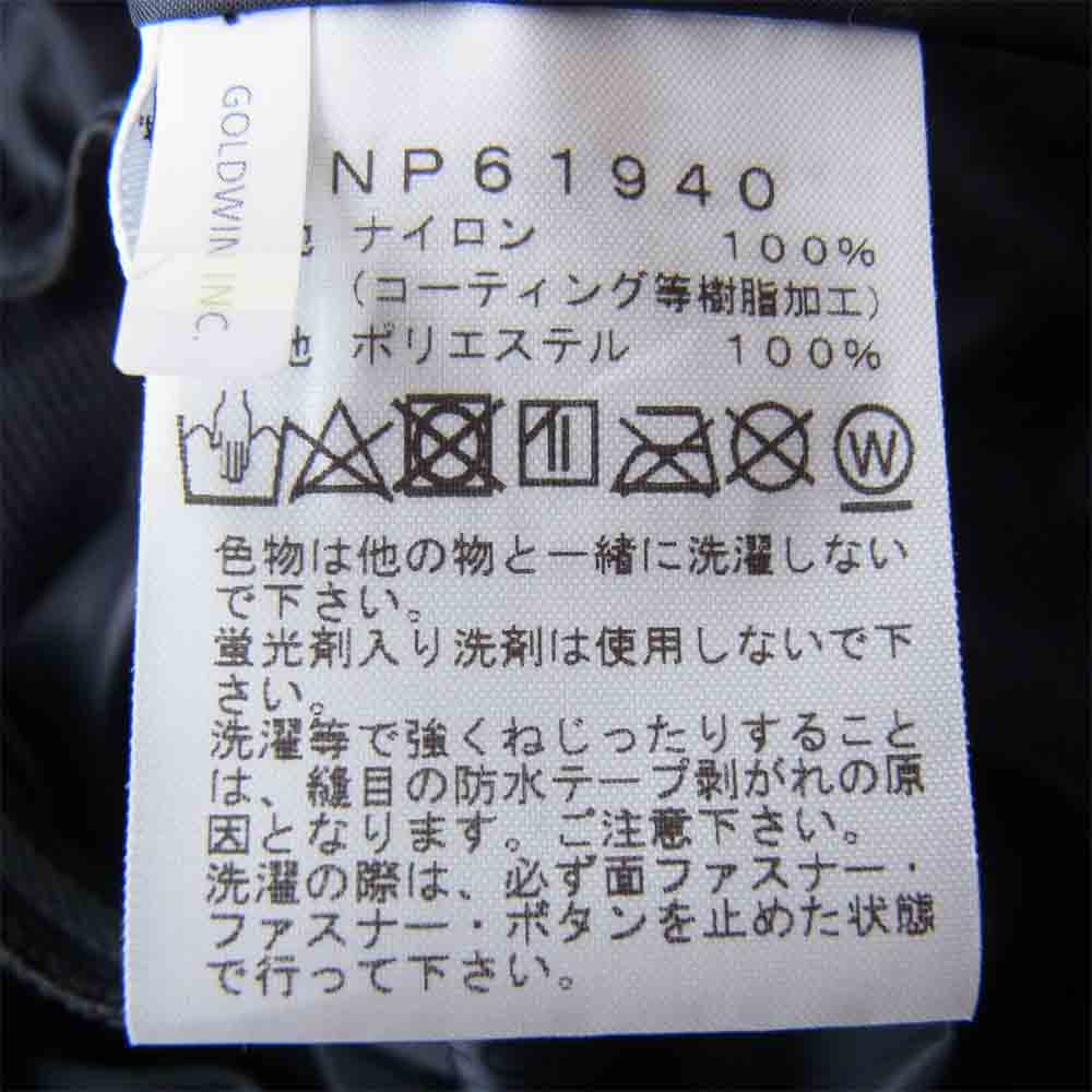 THE NORTH FACE ノースフェイス NP61940 SCOOP JACKET スクープ ジャケット マウンテンパーカー ブラック系 L【中古】