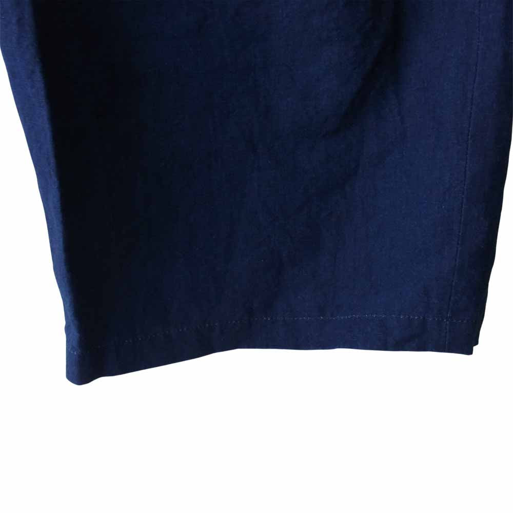 Yohji Yamamoto ヨウジヤマモト 17SS HD-P47-307 POUR HOMME プールオム インディゴリネン ハイウエスト ワイドパンツ インディゴブルー系 2【中古】