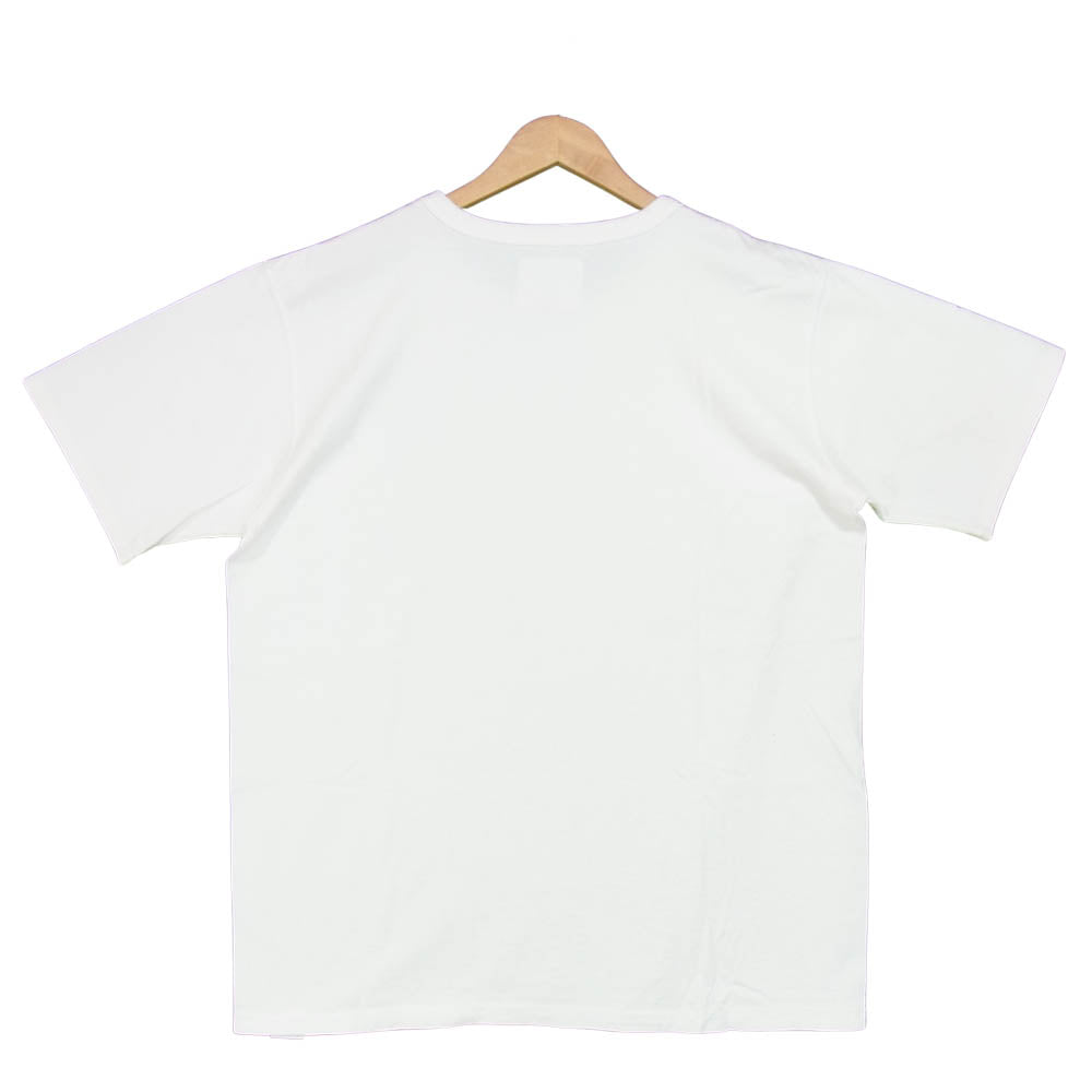 FULLCOUNT フルカウント PRINT TEE プリント Tシャツ 半袖 コットン 日本製 オフホワイト系 42【中古】