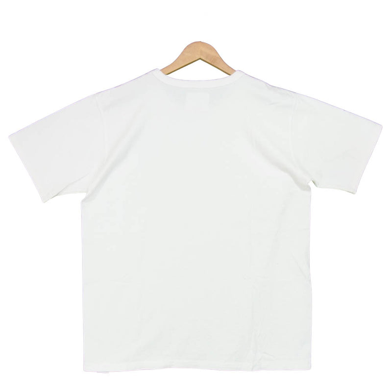 FULLCOUNT フルカウント PRINT TEE プリント Tシャツ 半袖 コットン 日本製 オフホワイト系 42【中古】