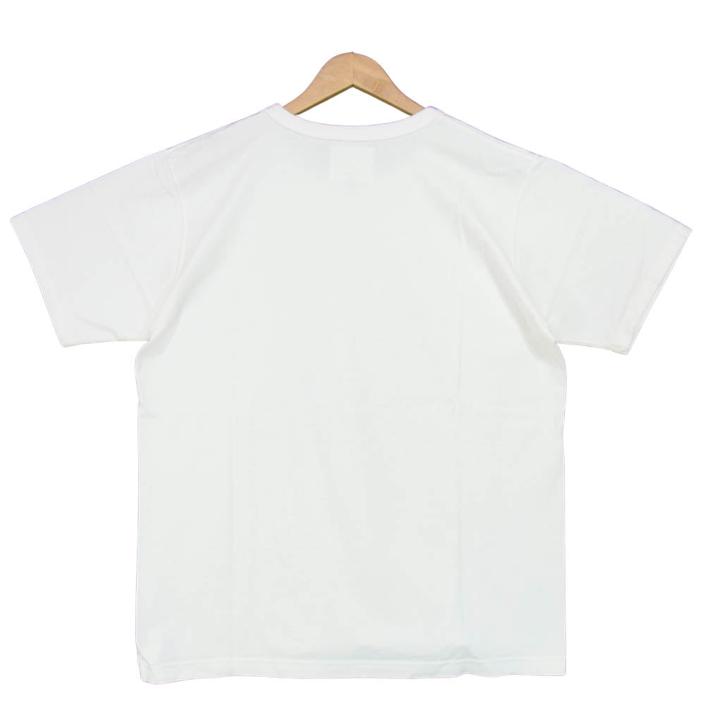 FULLCOUNT フルカウント PRINT TEE プリント Tシャツ 日本製 コットン オフホワイト系 42【中古】