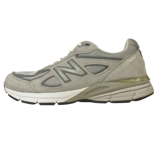 NEW BALANCE ニューバランス M990GL4 4Eワイズ スニーカー アメリカ製 グレー系 29cm【中古】