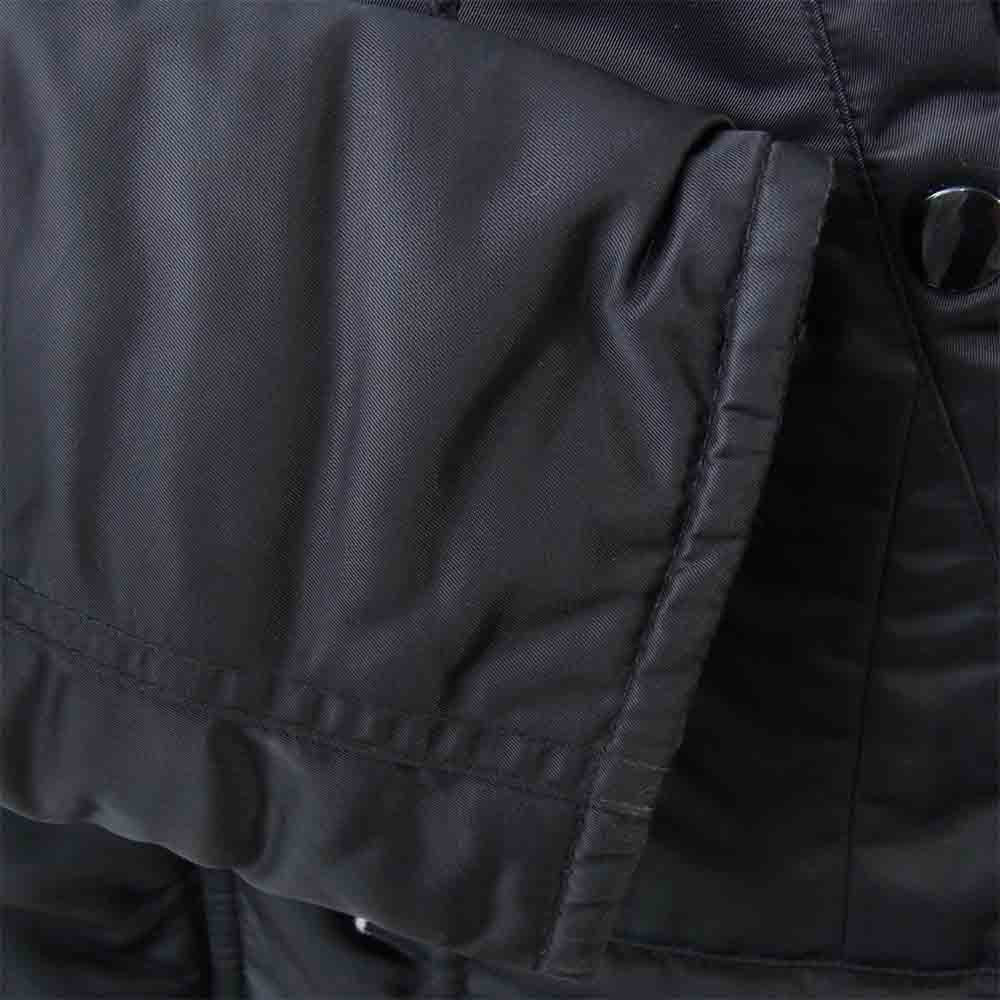 HYSTERIC GLAMOUR ヒステリックグラマー 2AC-8420 プリマロフト レディース N-3B ジャケット ブラック系 F【中古】