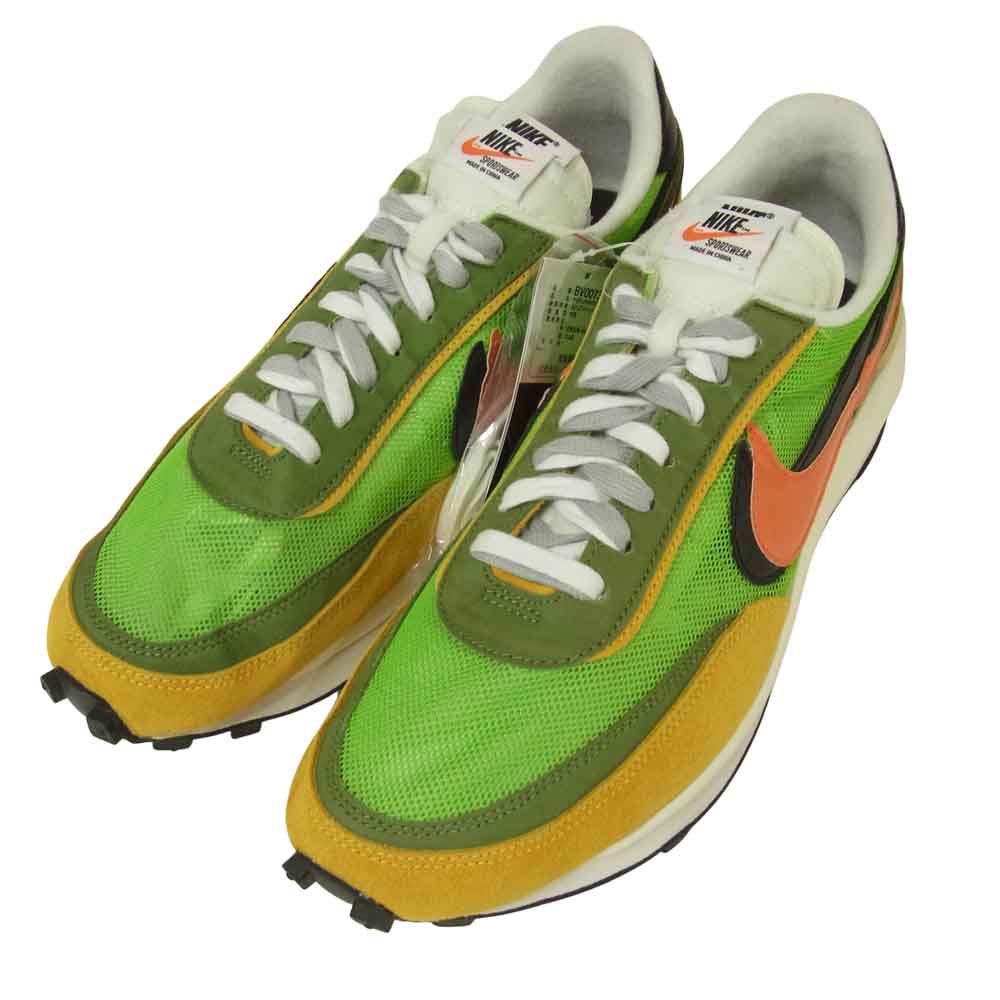 NIKE ナイキ 19SS BV0073-300 × サカイ sacai LD Waffle ワッフル スニーカー グリーン系 30cm【極上美品】【中古】