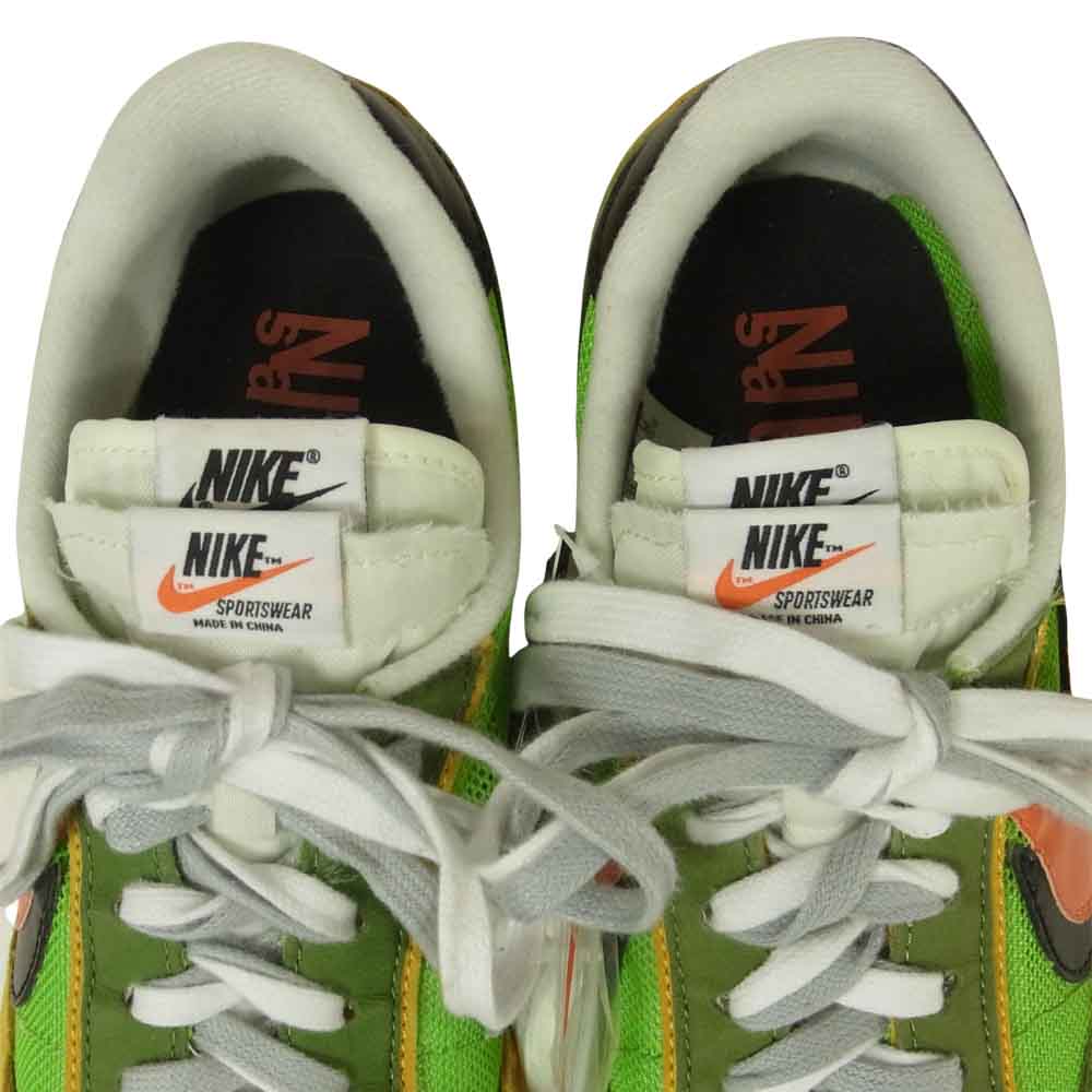 NIKE ナイキ 19SS BV0073-300 × サカイ sacai LD Waffle ワッフル スニーカー グリーン系 30cm【極上美品】【中古】