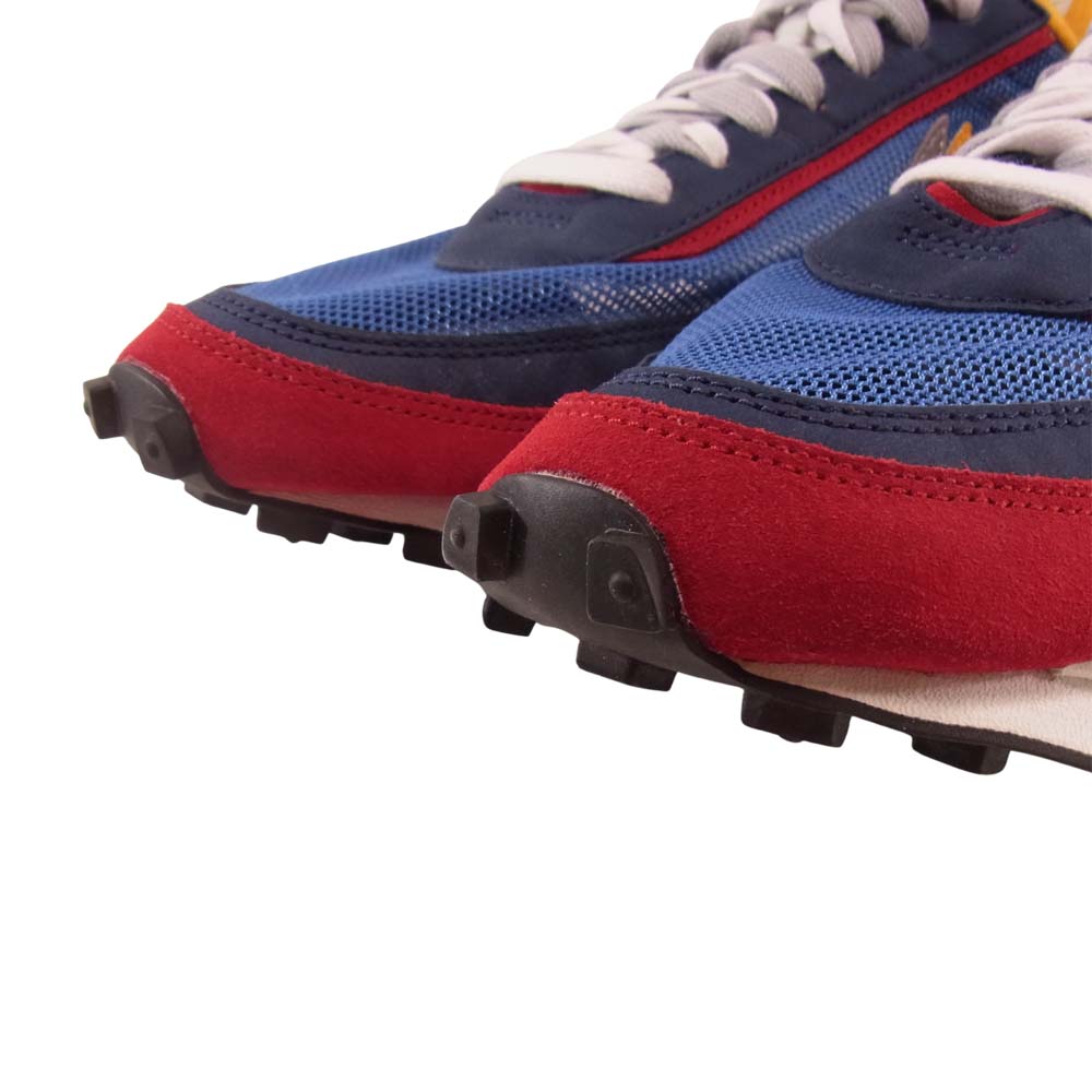 NIKE ナイキ 19SS BV0073-400 × サカイ sacai LD Waffle ワッフル スニーカー ブルー系×レッド系×イエロー系【美品】【中古】