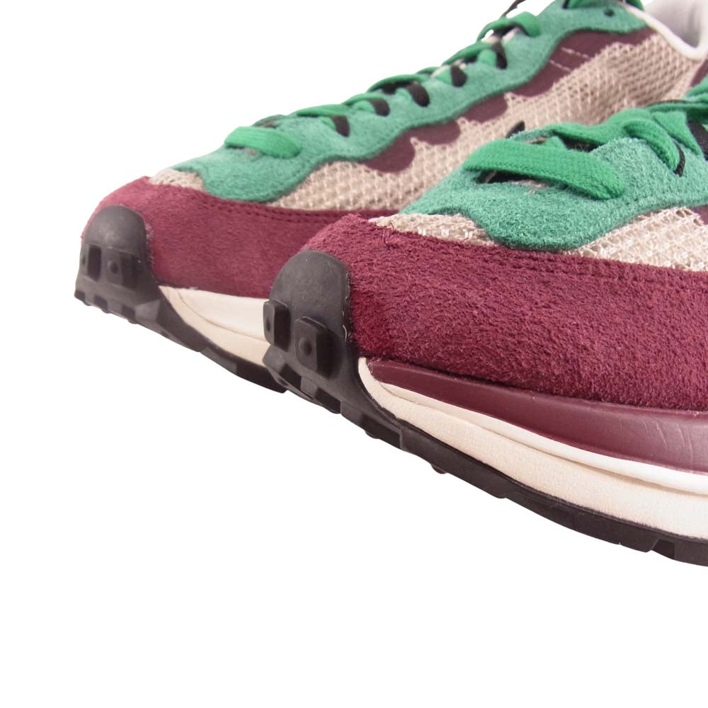 NIKE ナイキ DD3035-200 × サカイ sacai Vaporwaffle ヴェイパーワッフル スニーカー パープル系×ベージュ系×ブラック系×グリーン系 30ｃｍ【極上美品】【中古】