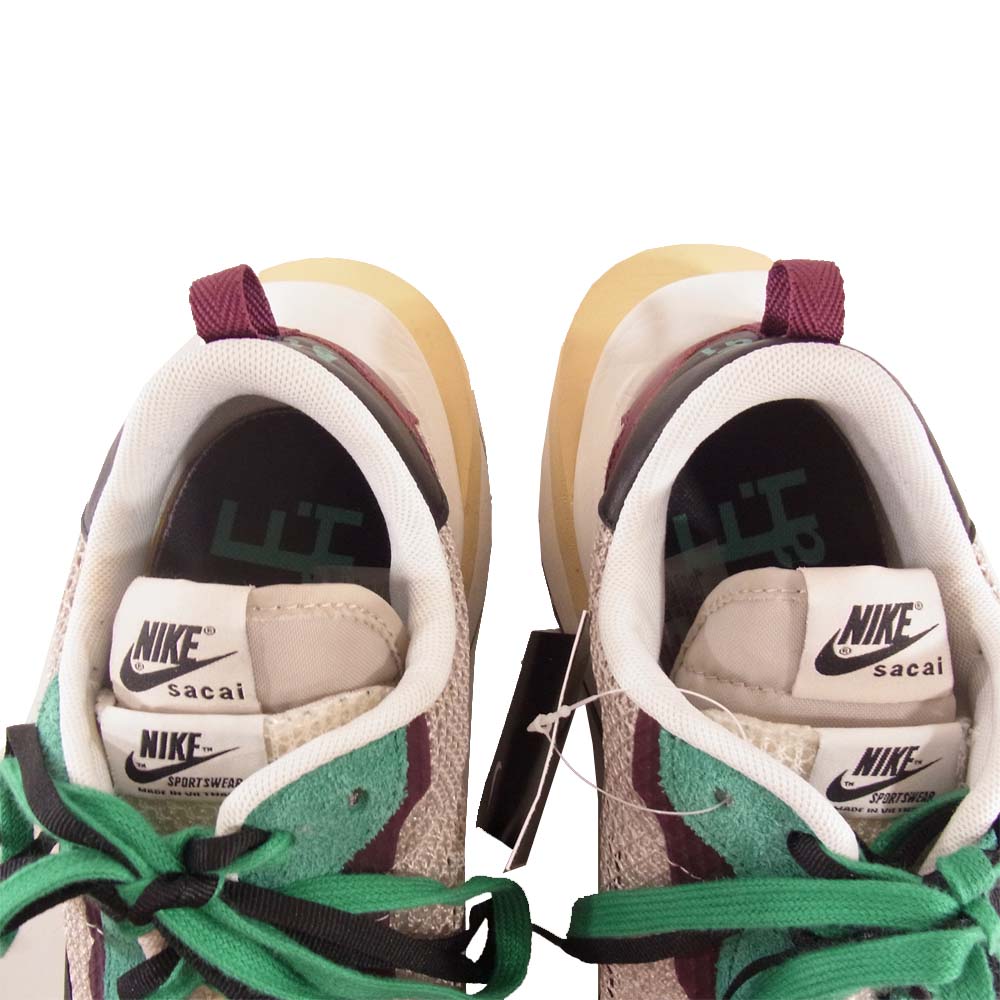 NIKE ナイキ DD3035-200 × サカイ sacai Vaporwaffle ヴェイパーワッフル スニーカー パープル系×ベージュ系×ブラック系×グリーン系 30ｃｍ【極上美品】【中古】