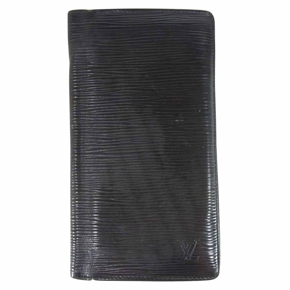 LOUIS VUITTON ルイ・ヴィトン M60622 エピ ポルトフォイユ ブラザ ウォレット 長財布 ブラック系【中古】