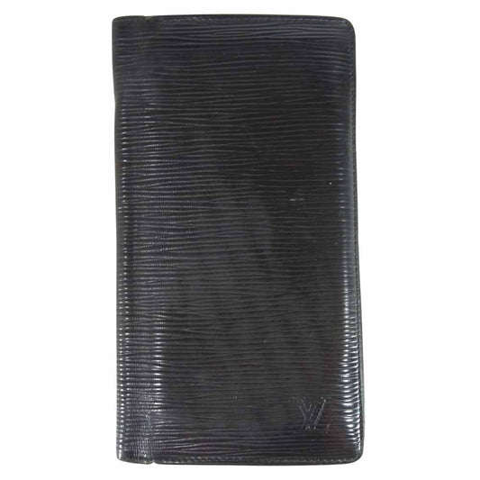 LOUIS VUITTON ルイ・ヴィトン M60622 エピ ポルトフォイユ ブラザ ウォレット 長財布 ブラック系【中古】