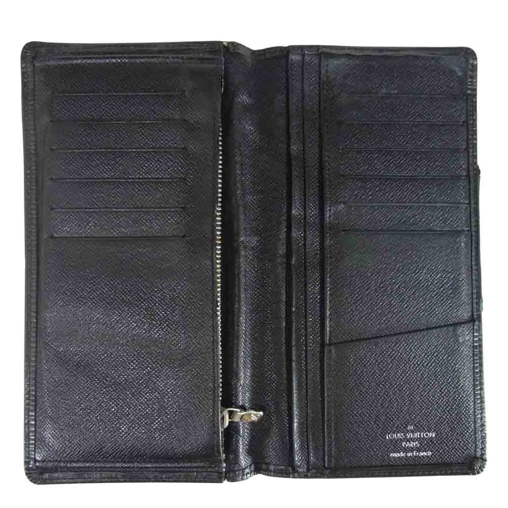 LOUIS VUITTON ルイ・ヴィトン M60622 エピ ポルトフォイユ ブラザ ウォレット 長財布 ブラック系【中古】