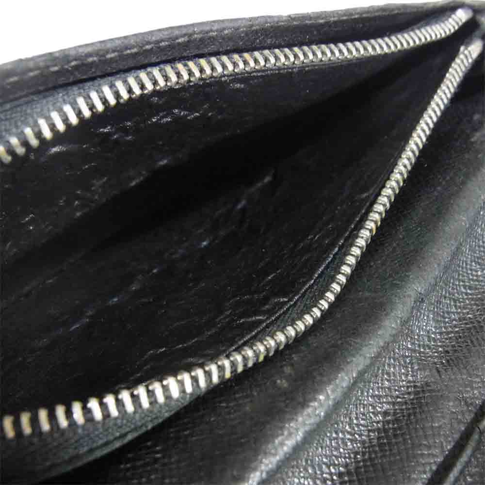 LOUIS VUITTON ルイ・ヴィトン M60622 エピ ポルトフォイユ ブラザ ウォレット 長財布 ブラック系【中古】