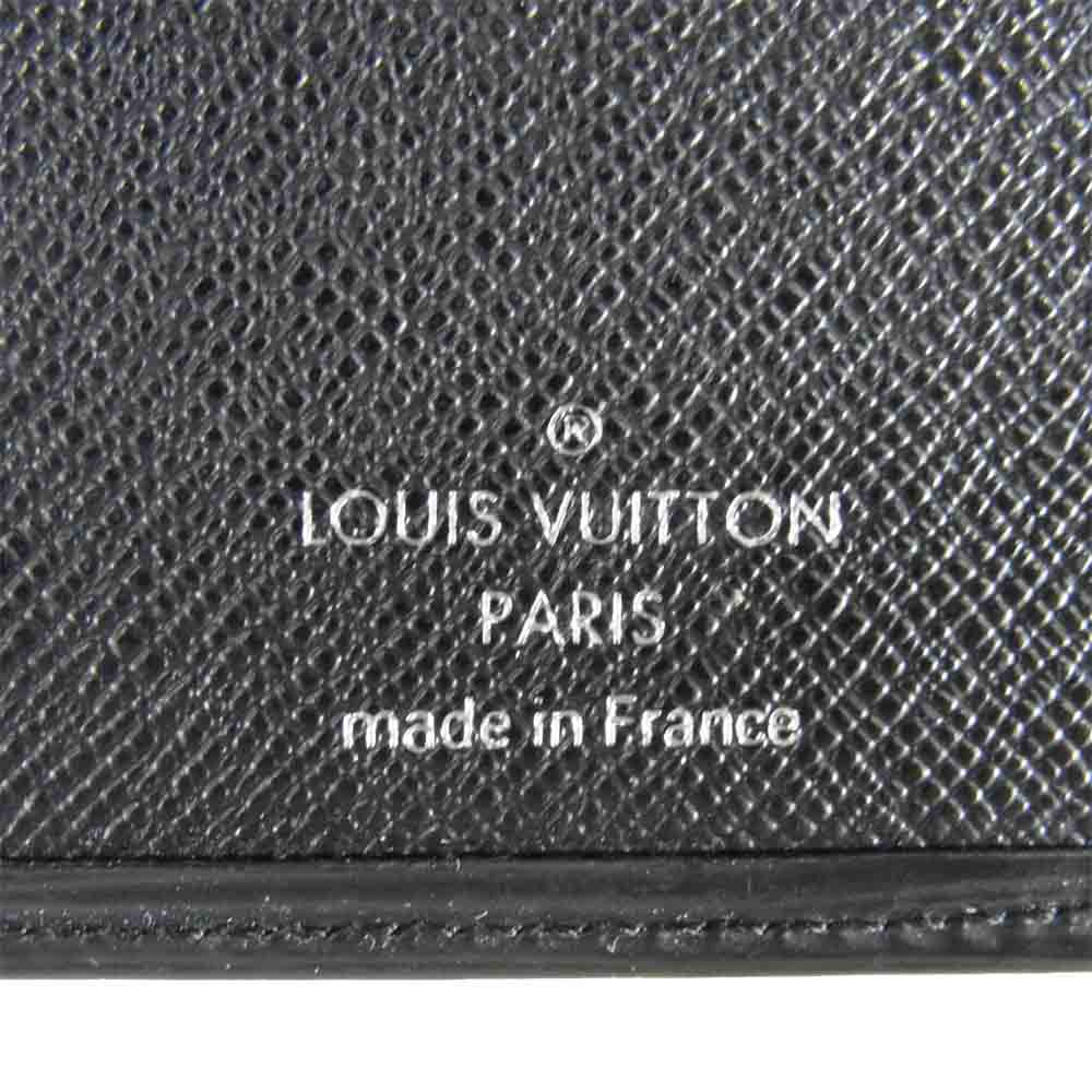 LOUIS VUITTON ルイ・ヴィトン M60622 エピ ポルトフォイユ ブラザ ウォレット 長財布 ブラック系【中古】