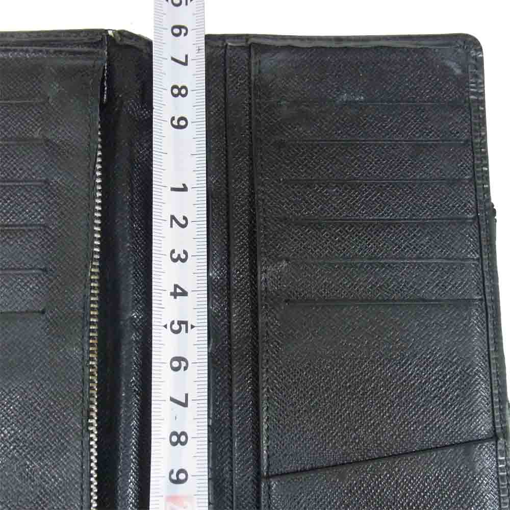 LOUIS VUITTON ルイ・ヴィトン M60622 エピ ポルトフォイユ ブラザ ウォレット 長財布 ブラック系【中古】