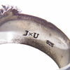 Justin Davis ジャスティンデイビス SRJ522 LION KEEPER ライオン キーパー リング シルバー系 13号程度【中古】