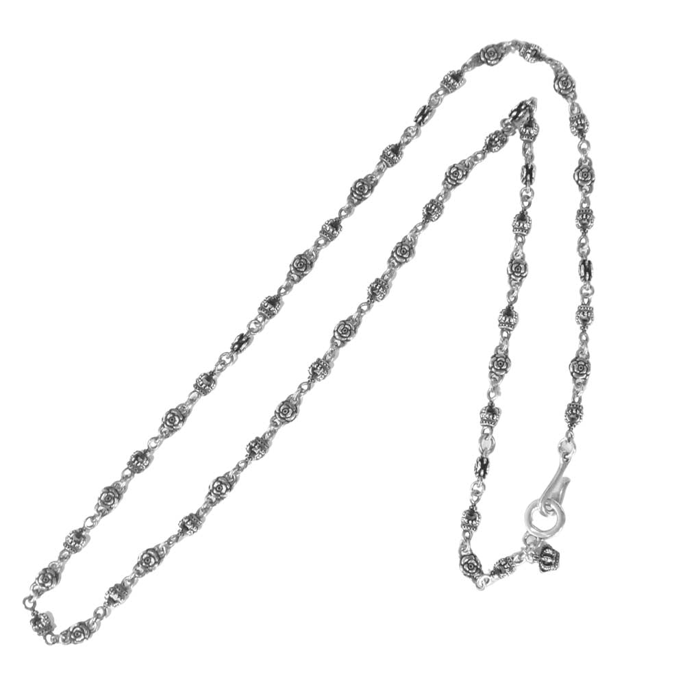 Justin Davis ジャスティンデイビス SNJ211 WICKED ROSE ウィッキド ローズ チェーン シルバー系【中古】