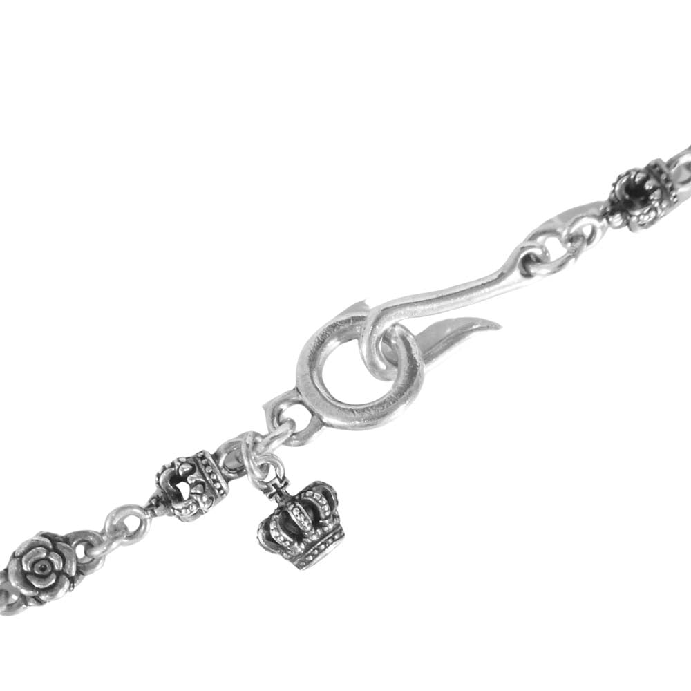 Justin Davis ジャスティンデイビス SNJ211 WICKED ROSE ウィッキド ローズ チェーン シルバー系【中古】