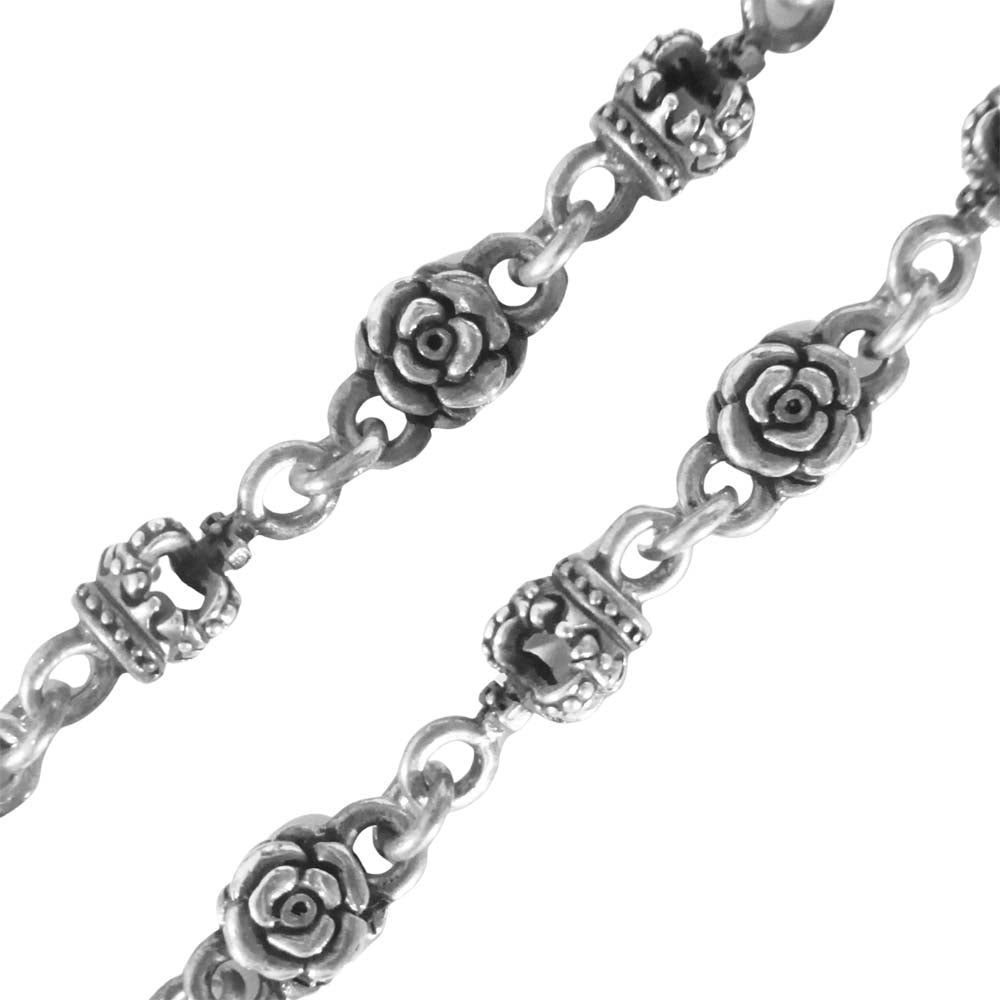 Justin Davis ジャスティンデイビス SNJ211 WICKED ROSE ウィッキド ローズ チェーン シルバー系【中古】