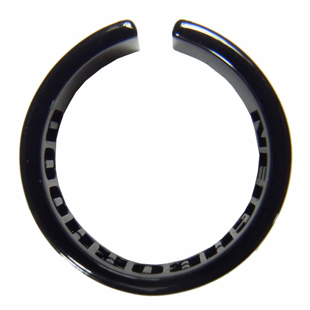 NEIGHBORHOOD ネイバーフッド 211IVNH-AC03 S-RING リング CI NARROW ブラック系 7.5号程度【新古品】【未使用】【中古】