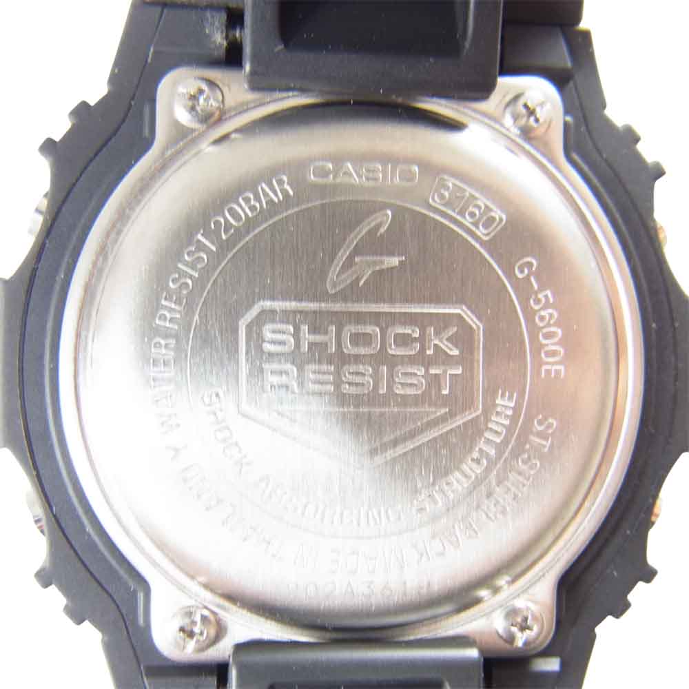 G-SHOCK ジーショック G-5600E タフソーラー 腕時計 ブラック系【極上美品】【中古】