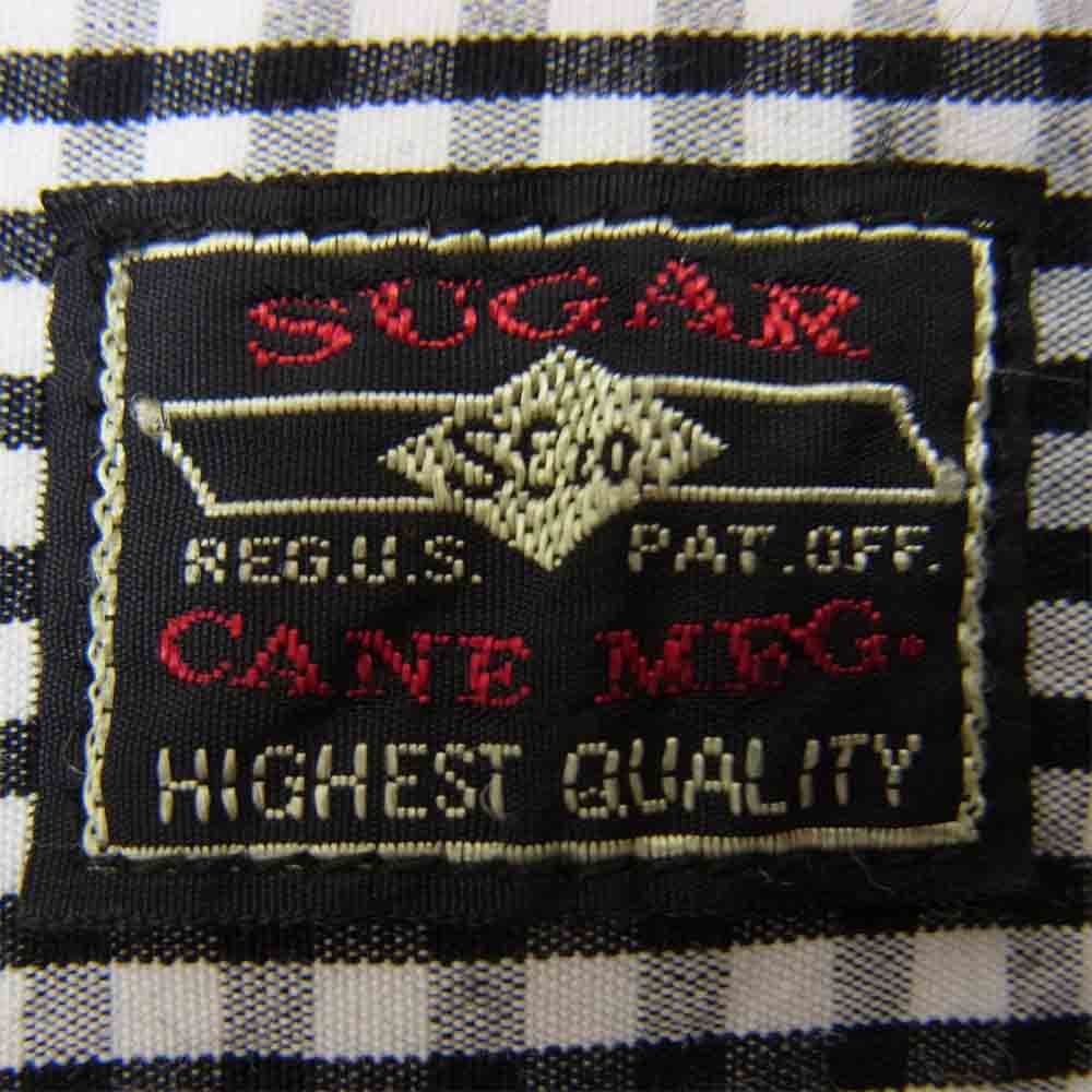 SUGAR CANE シュガーケーン チェック 長袖シャツ ブラック系 S【中古】