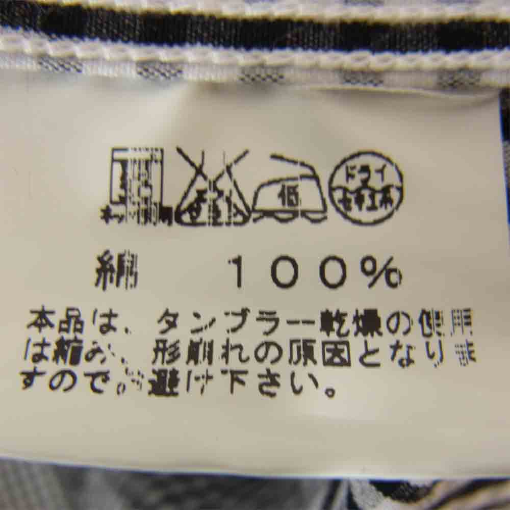 SUGAR CANE シュガーケーン チェック 長袖シャツ ブラック系 S【中古】