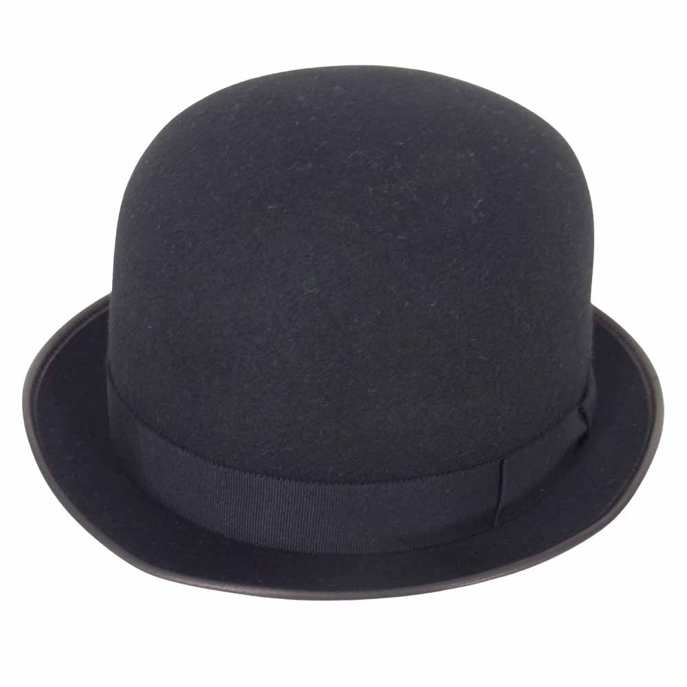 ORGUEIL オルゲイユ OR-7070 Bowler Hat ボーラー ハット ブラック系 60【新古品】【未使用】【中古】
