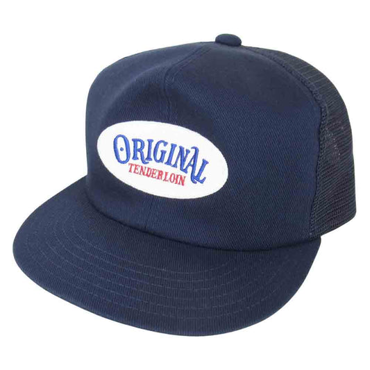 TENDERLOIN テンダーロイン T-TRUCKER CAP MESH T/C トラッカー メッシュ キャップ ネイビー系 ONE SIZE【美品】【中古】